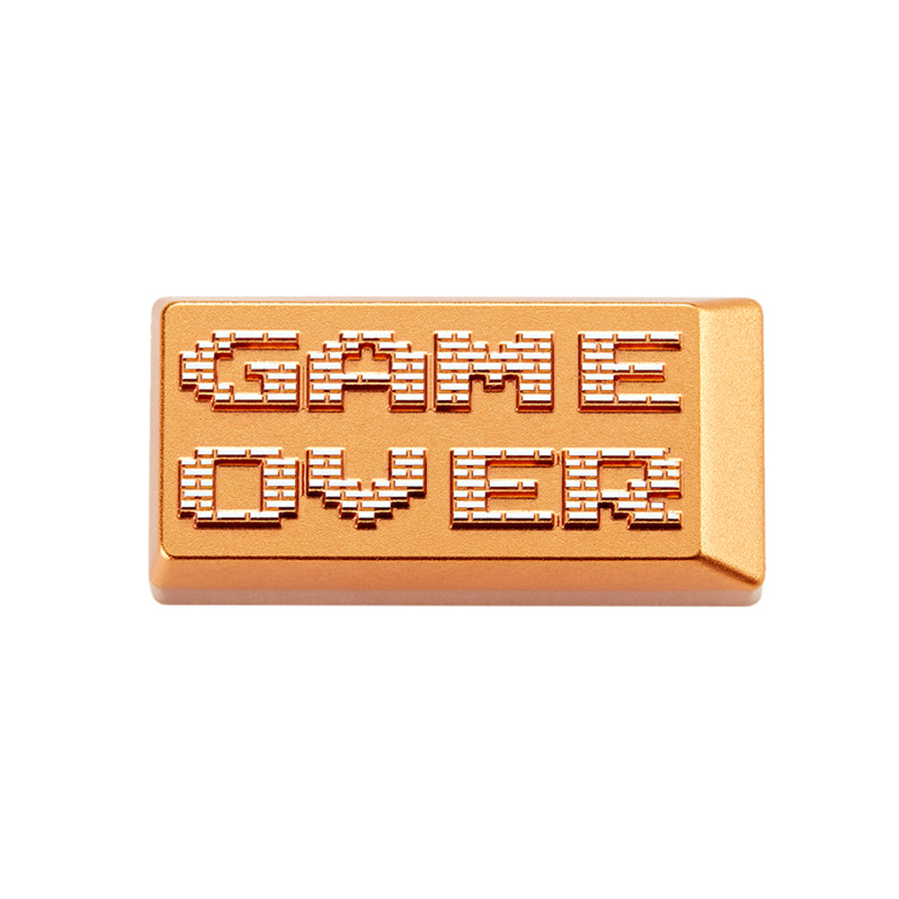 ZOMO PLUS GAME OVER ALUMINUM ARTISAN KEYCAP