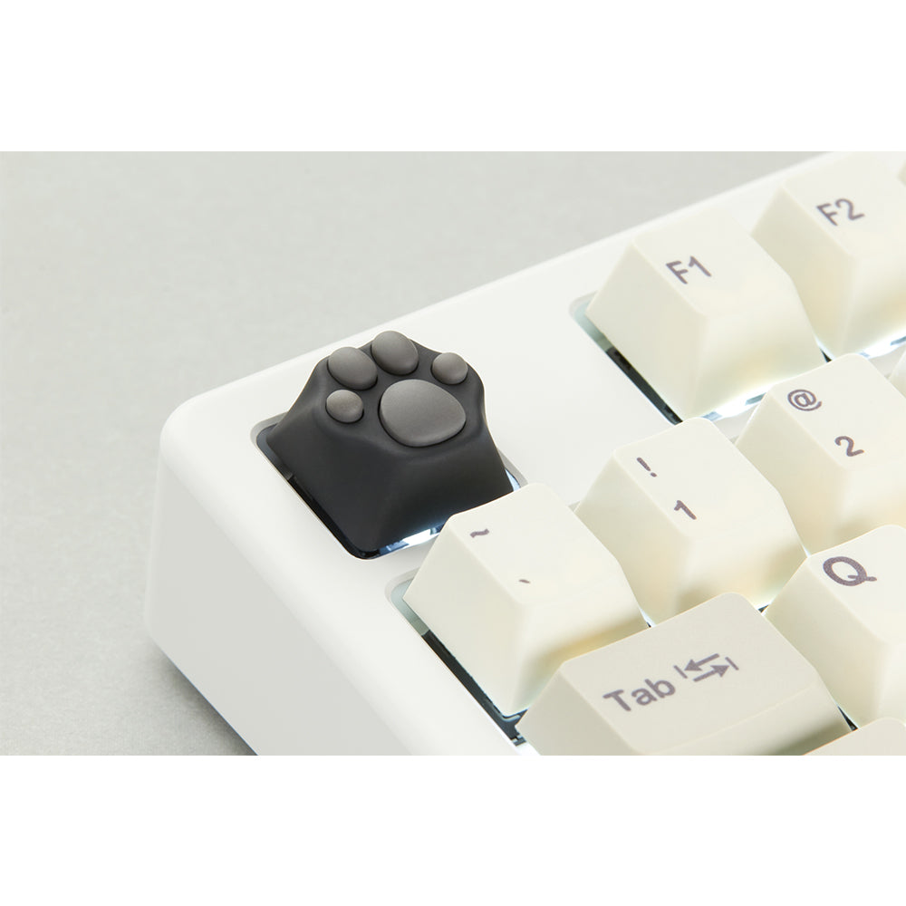 ZOMO PLUS ABS Kitty Paw Keycap Black Grey for Cherry MX Switches