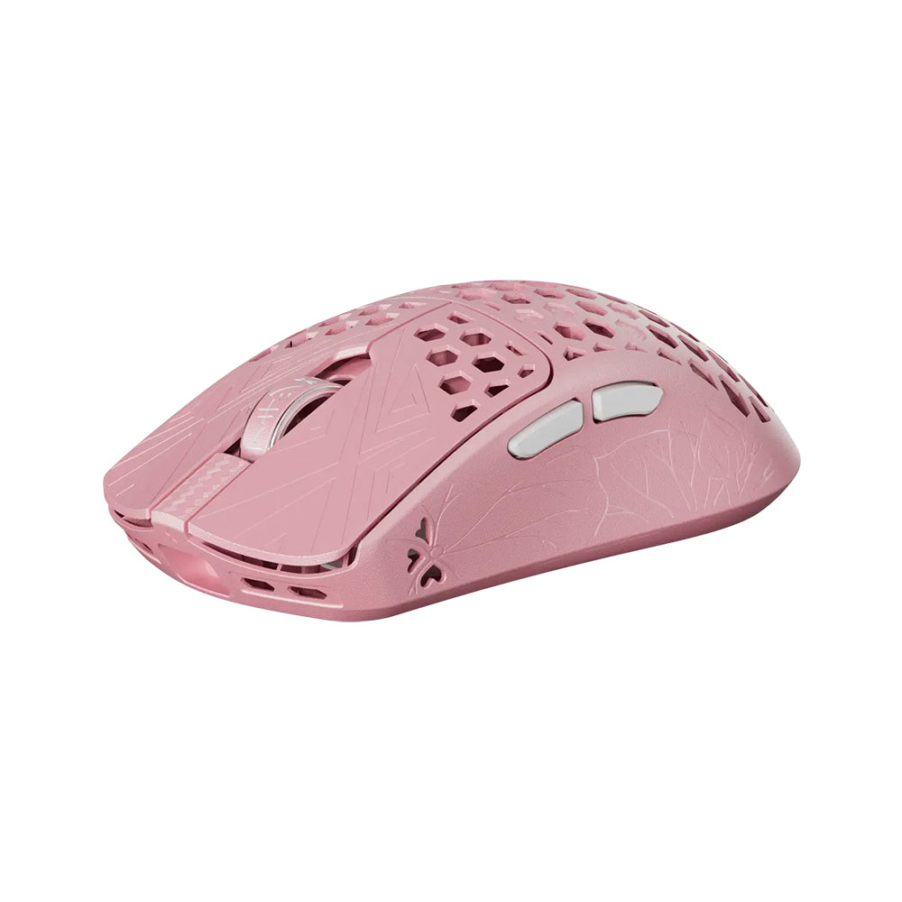 Arbiter Studio AKITSU MEDIUM 40g Carbon Fiber 8K Wireless Gaming Mouse Pink - Founders Edition