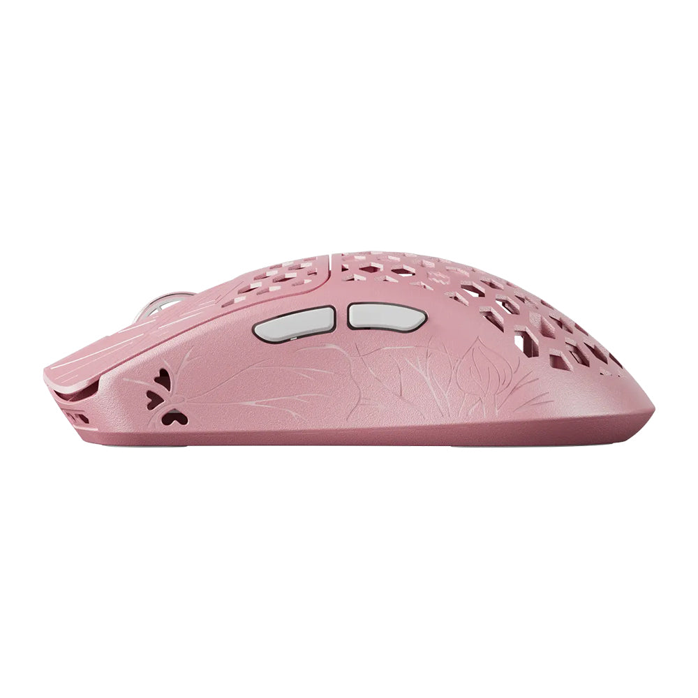 Arbiter Studio AKITSU MEDIUM 40g Carbon Fiber 8K Wireless Gaming Mouse Pink - Founders Edition