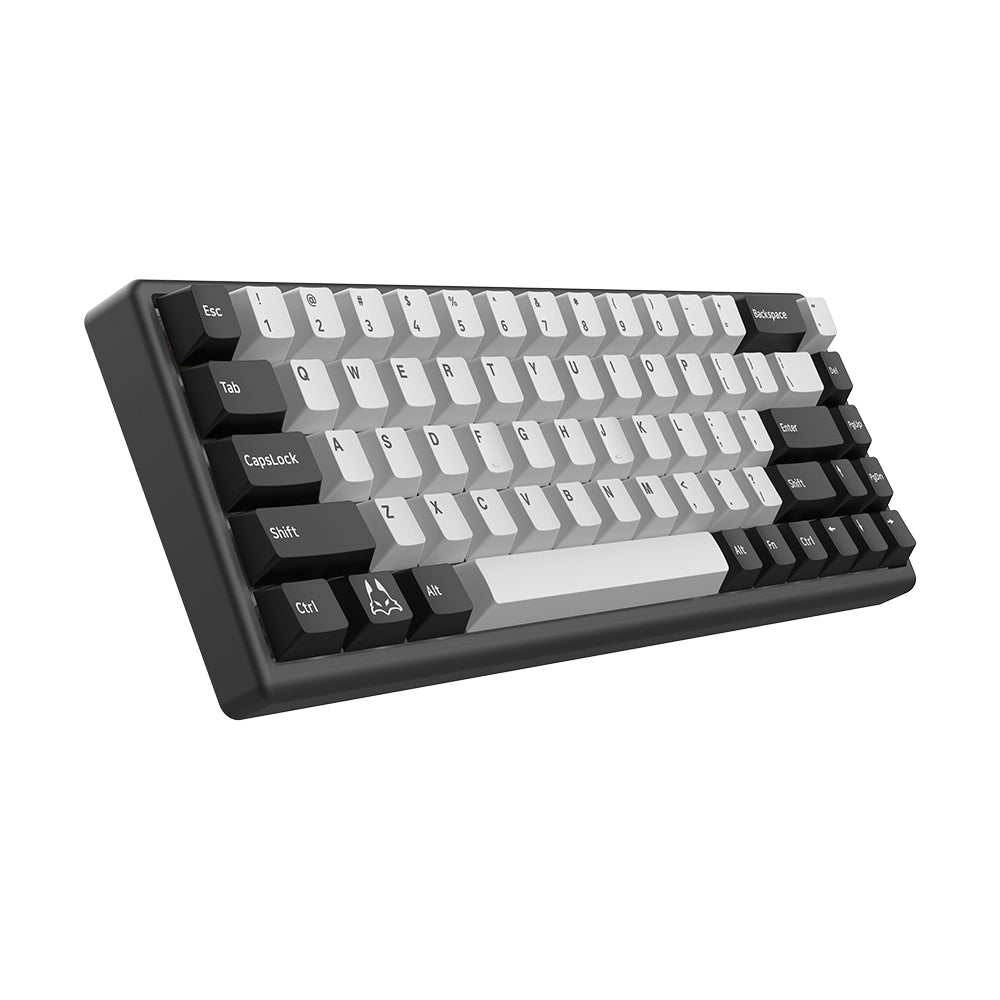 Arbiter Studio TENKO Polar 65 + HE Magnetic Gaming Keyboard Black Panda