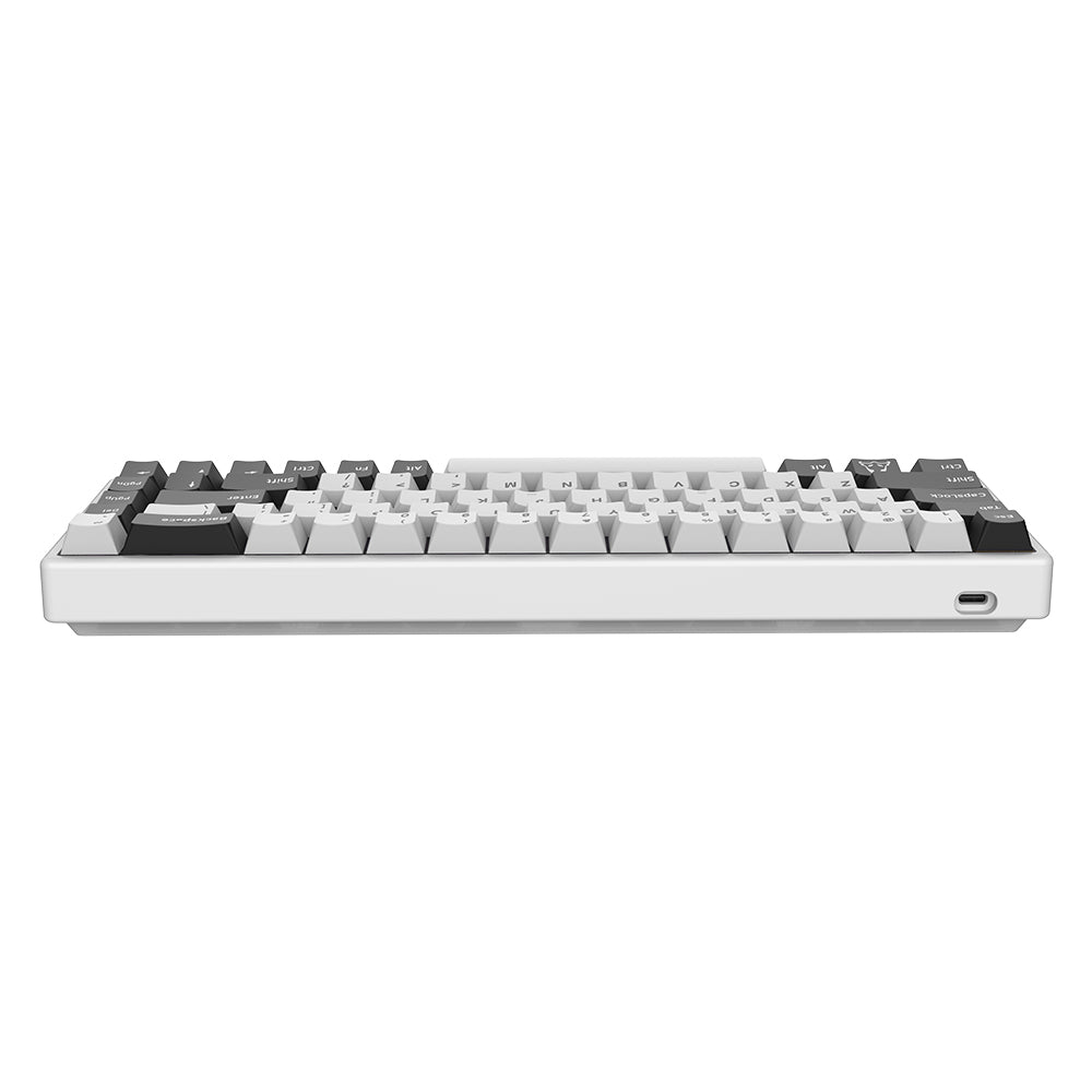 Arbiter Studio TENKO Polar 65 + HE Magnetic Gaming Keyboard White Panda