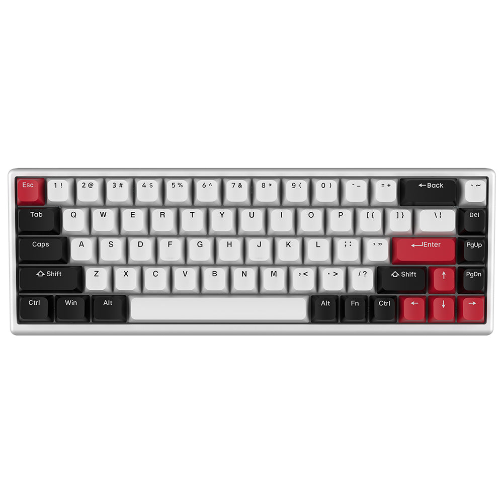 Arbiter Studio Polar 65 Keyboard Ronin Red / Silver frame