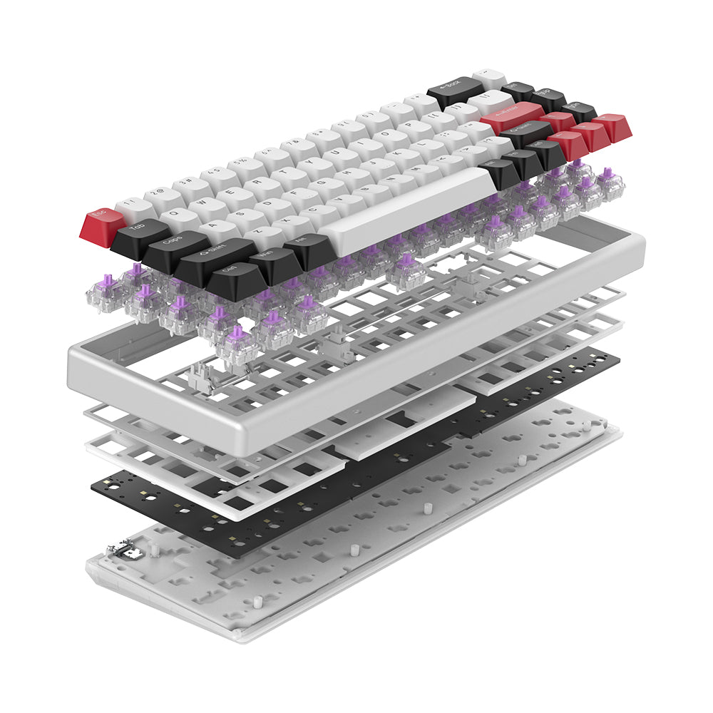 Arbiter Studio Polar 65 Keyboard Ronin Red / Silver frame
