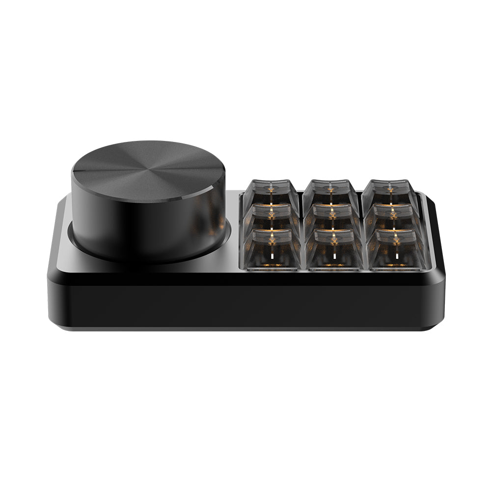 Binepad BNK9 CNC Aluminum Macropad Black