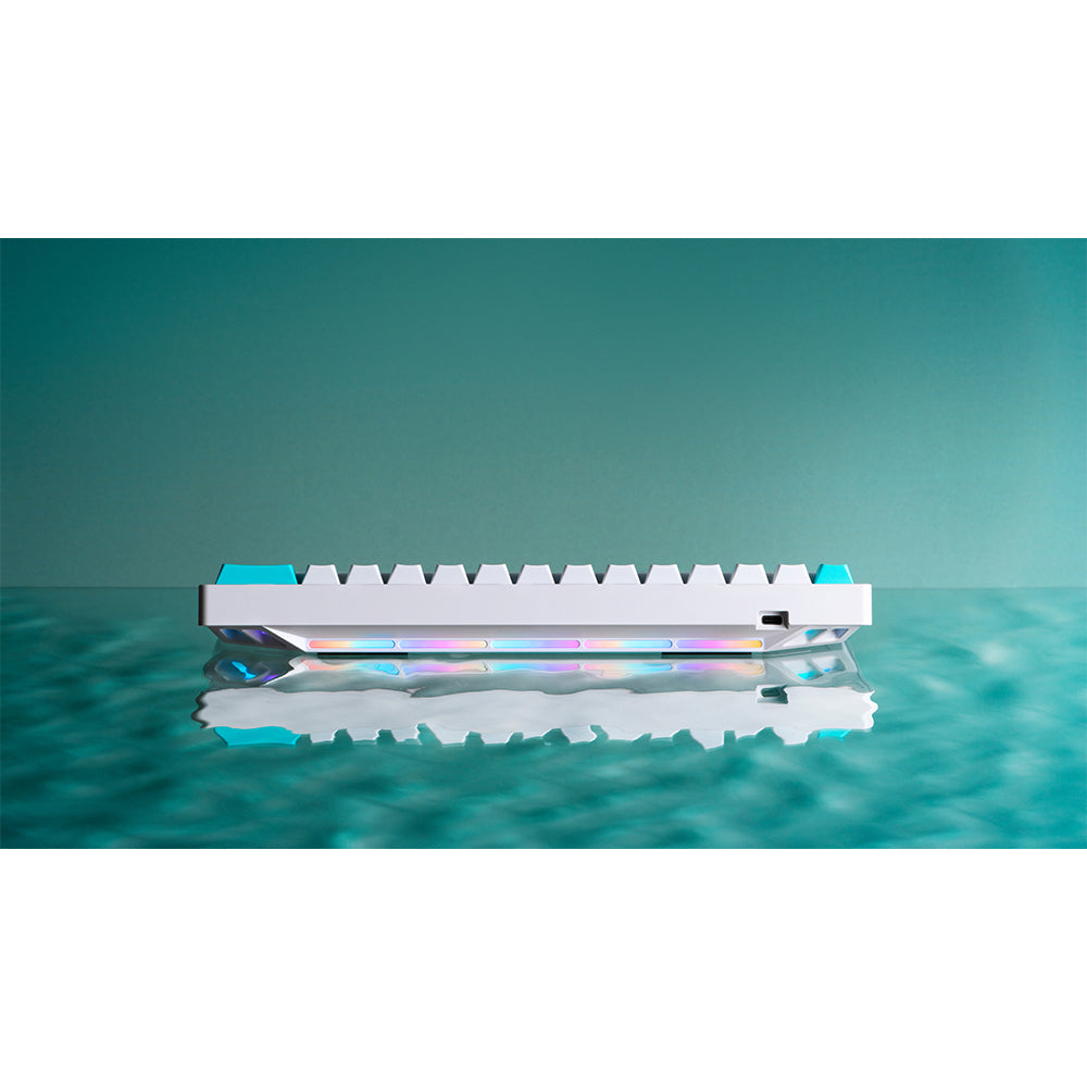 Chilkey SF60 HE Keyboard Starburst White WS Flux Poseidon Switch