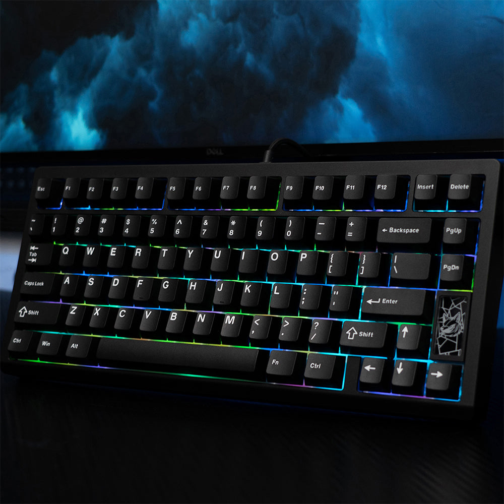 Chilkey Slice75 HE Keyboard Black Gateron Magnetic Jade Pro Switch