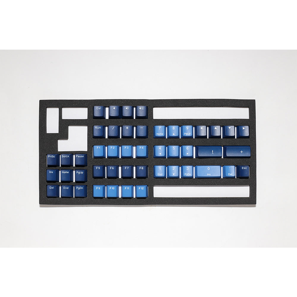 Ducky Good in Blue keycaps
