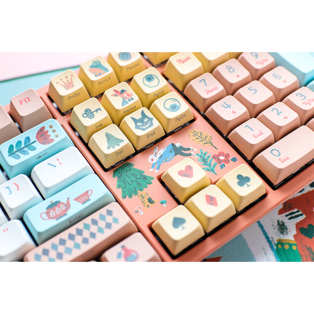 Ducky X Dimanche One 2 Alice In Wonderland Limited Edition Keyboard Full