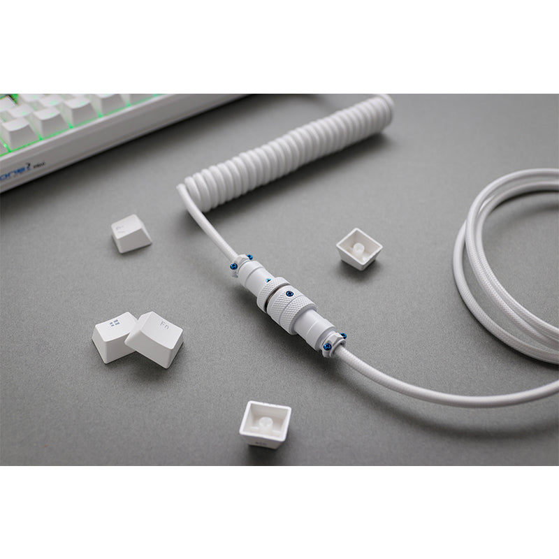 Ducky Coiled Cable Heaven White
