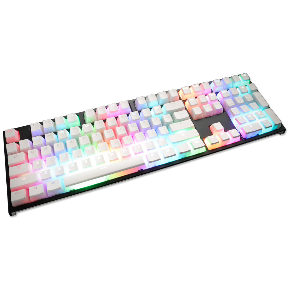 Ducky Seamless Legend Pudding Keycap Set White