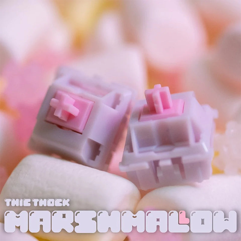 Thic Thock Marshmallow switches 10個入