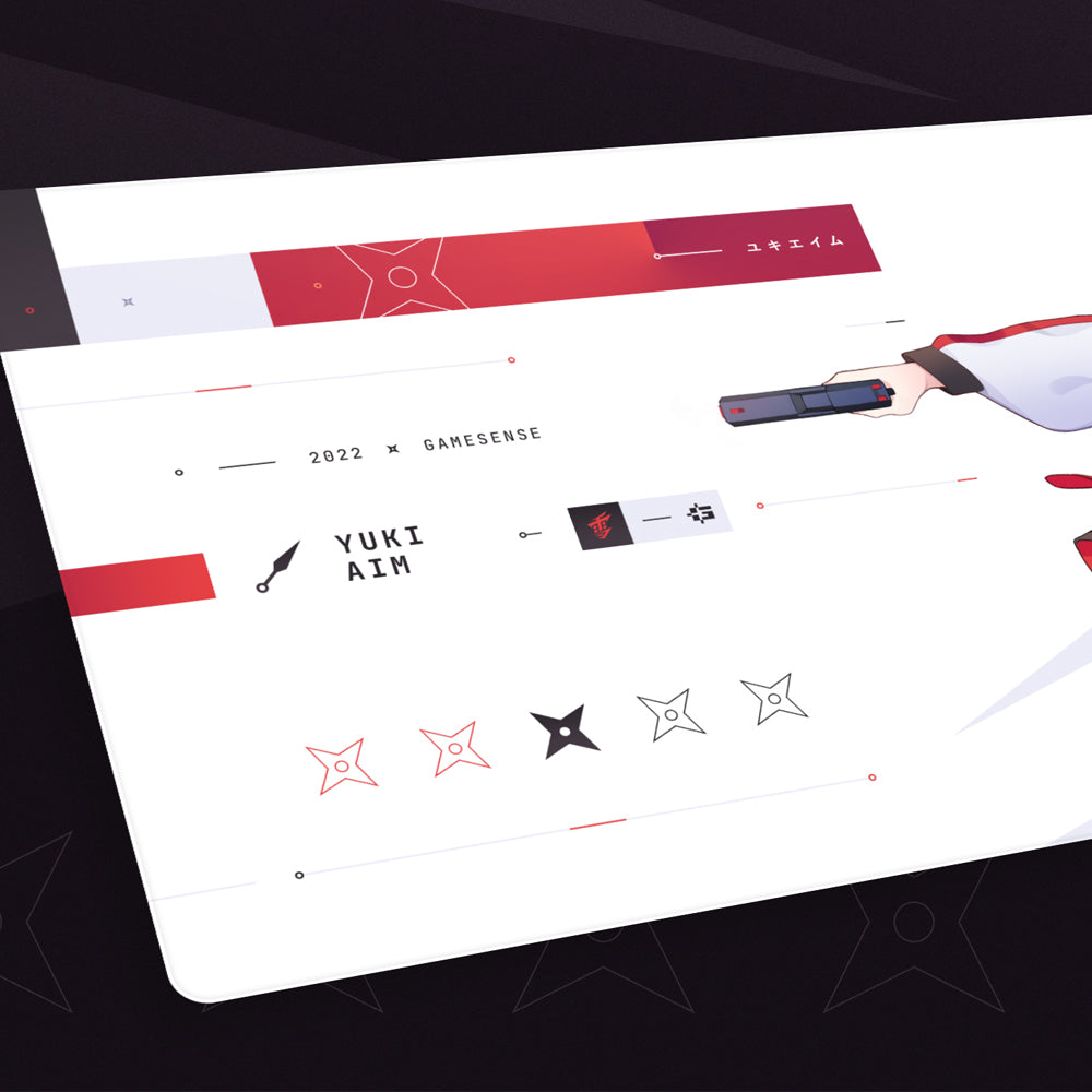 【限定受注生産】Gamesense Yuki Aim x Gamesense Radar