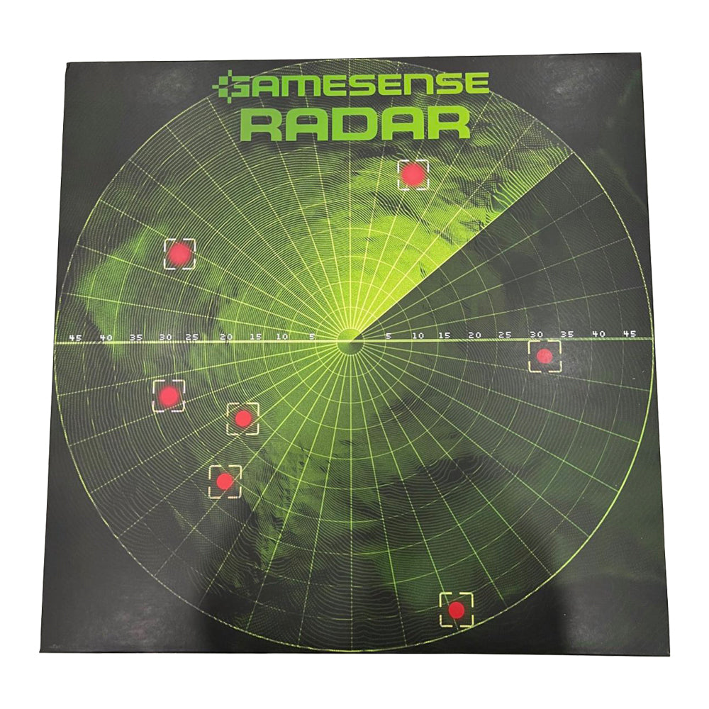 Gamesense Radar 3mm Mousepad 2023 Design Black White【他商品との同梱不可】
