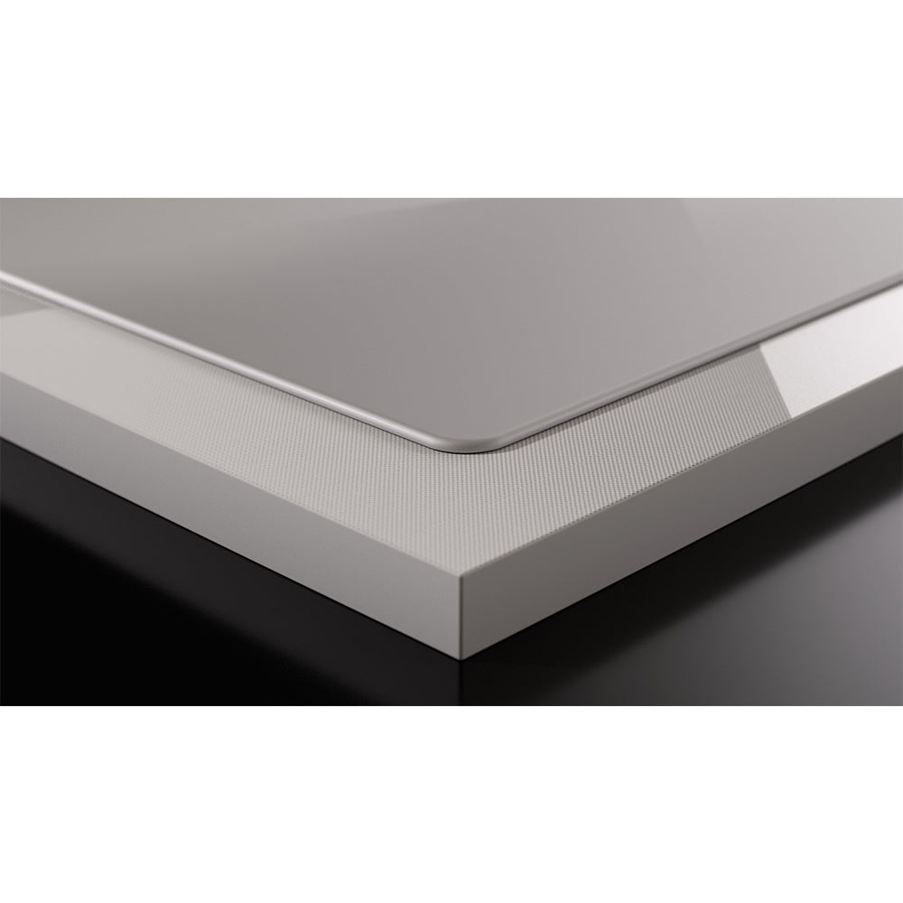 GLSSWRKS Polarity Series Glass Mousepad Large 490x420mm Black