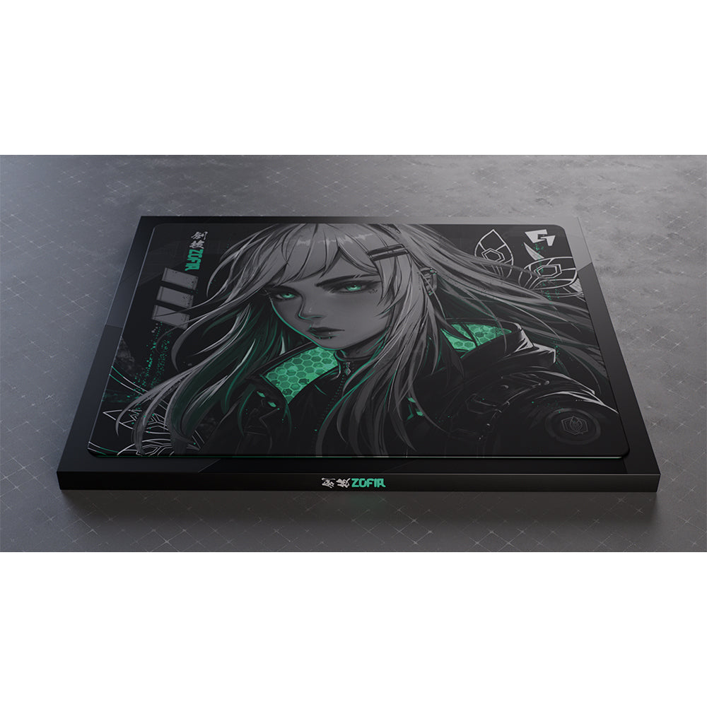 GLSSWRKS Zofia Glass Mousepad Large 525x450mm