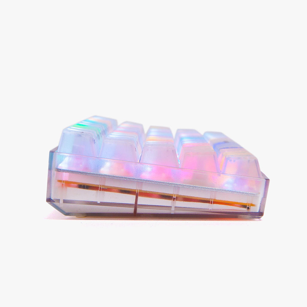 Higround Crystal Collection Basecamp 65 keyboard OPAL