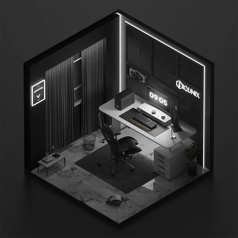 iQunix F97 Wireless Mechanical Keyboard Dark Side