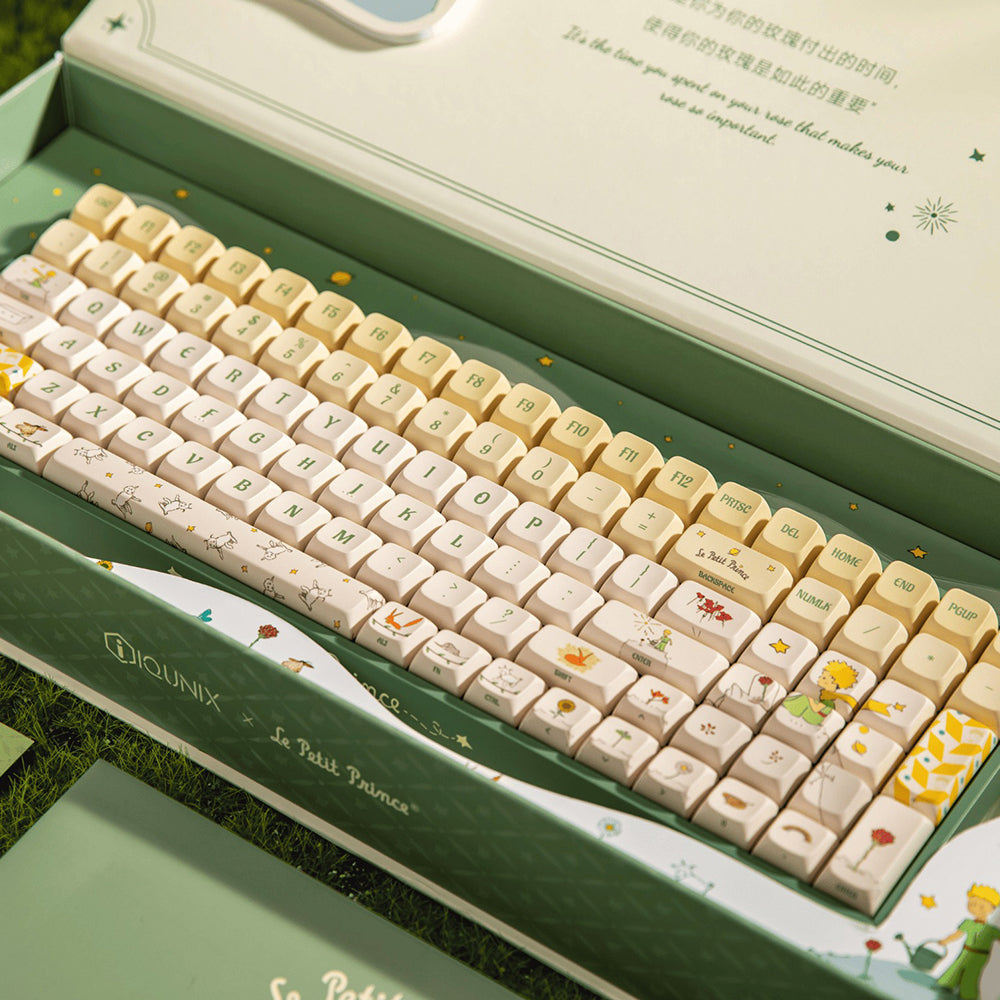 iQunix x Little Prince F97 Wireless Mechanical Keyboard Floral Date