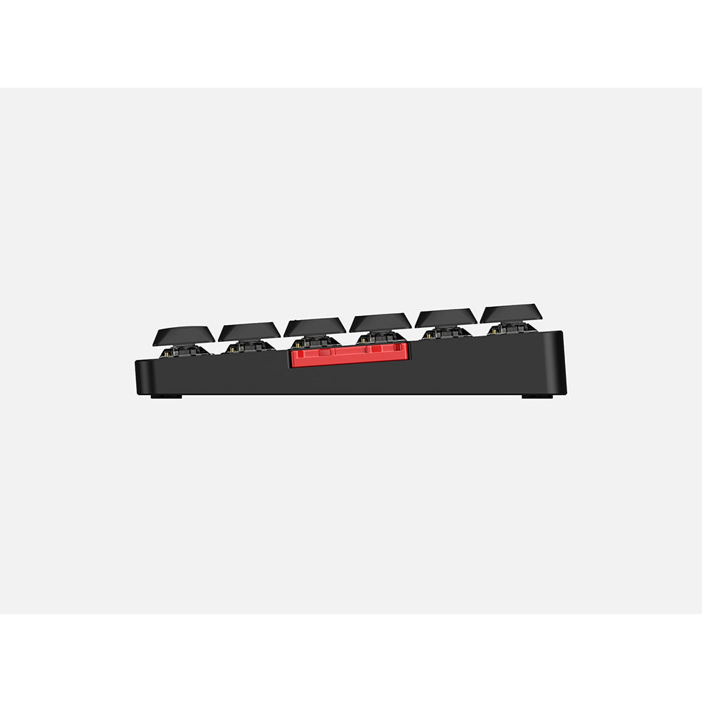 iQunix MQ80 Aluminum Low Profile Wireless Mechanical Keyboard Shadow Black