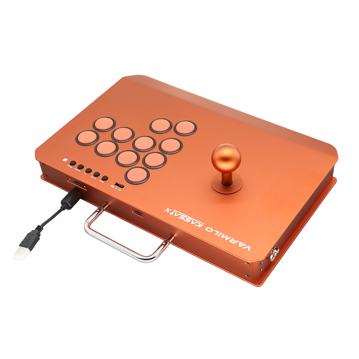 VARMILO KASSAI X Red Copper Arcade Joystick Controller for Fighting Games