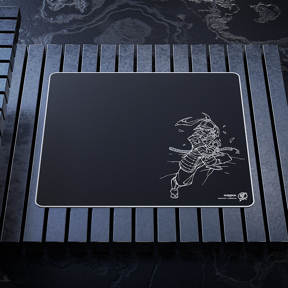 Kurosun Samurai Premium Gaming Mousepad Black