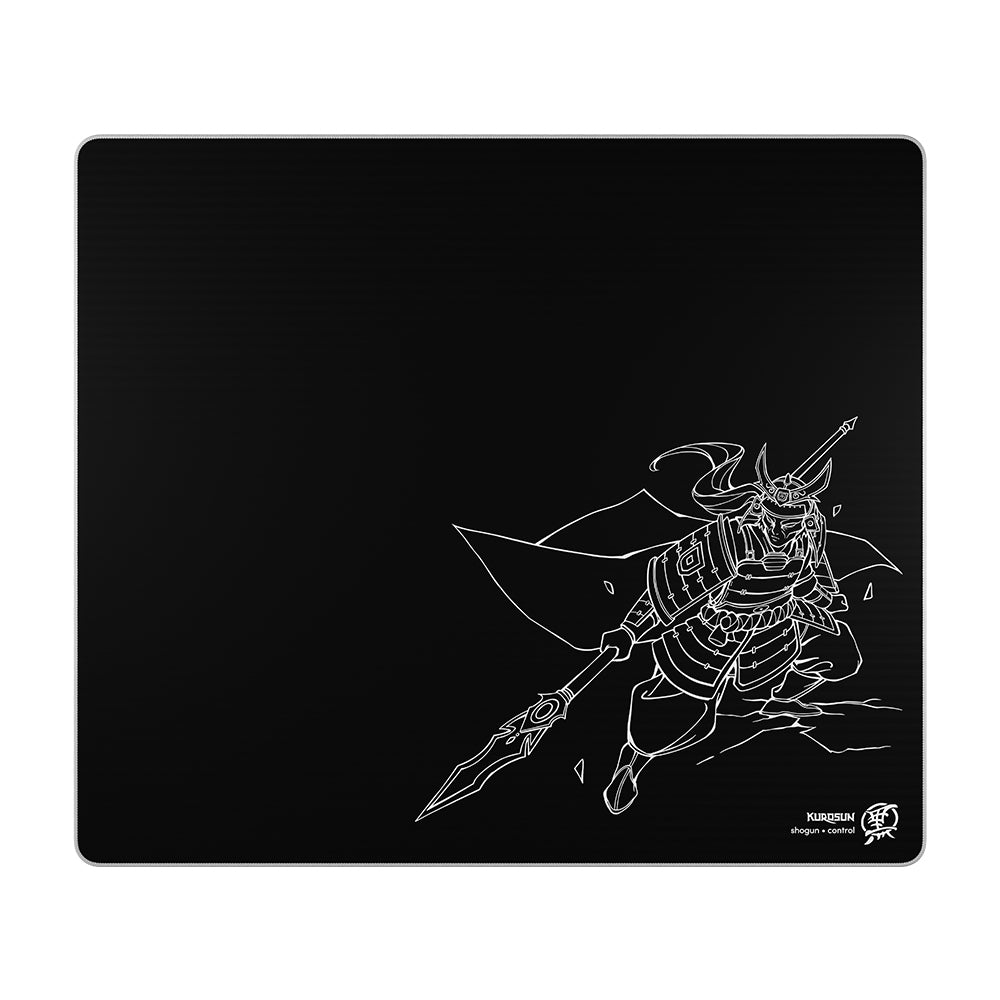 Kurosun Shogun Premium Gaming Mousepad Black L Size (490 x 420 x 4 mm)【他商品との同梱不可】