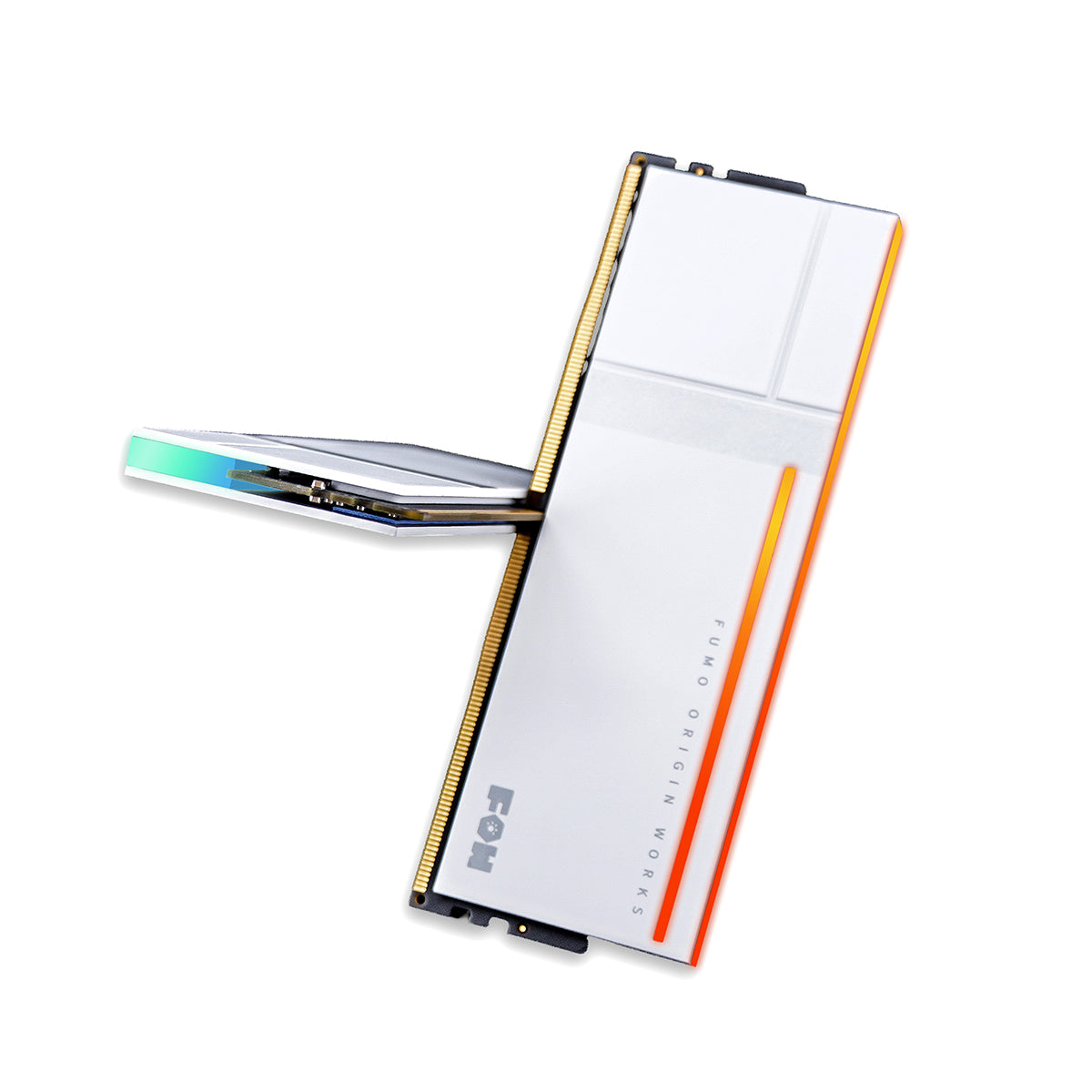 【FOW-JR-DDR5-32-6000-HS-RGB-WH】ゲーミングメモリ
