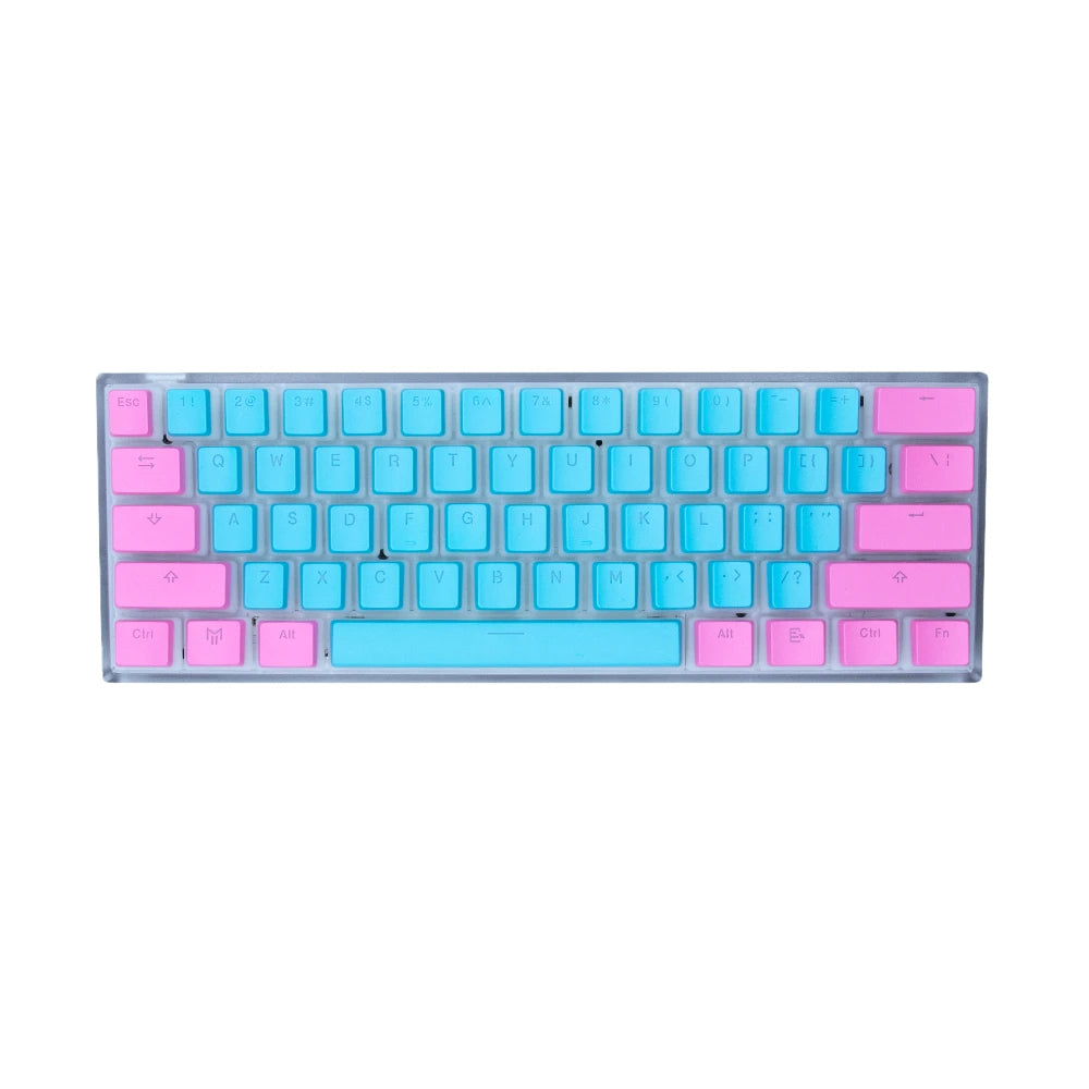 Matrix Keyboards Clix x Matrix Official Keyboard Clix 1.5 Transparent Case Blue Inside