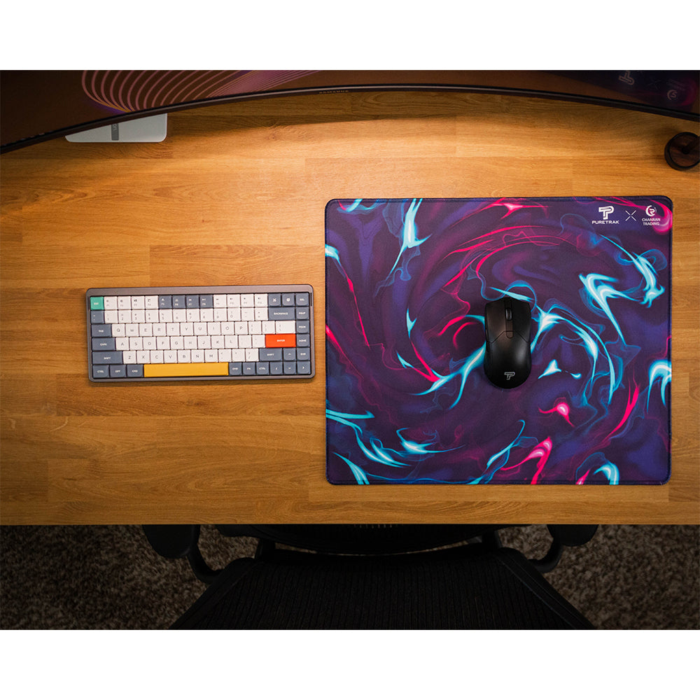 PureTrak MF1 Turbulence Teal gaming mousepads