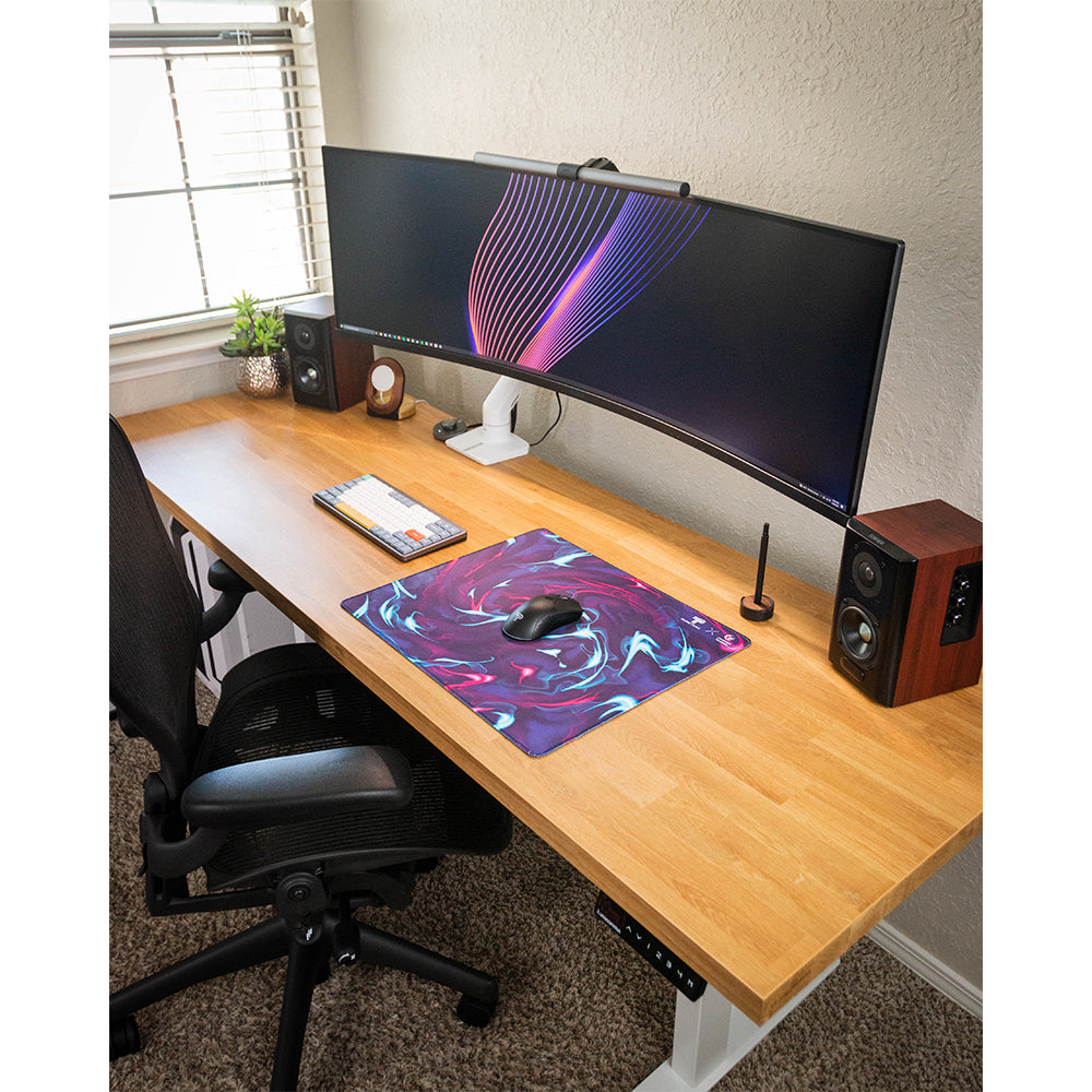 PureTrak MF1 Turbulence Teal gaming mousepads