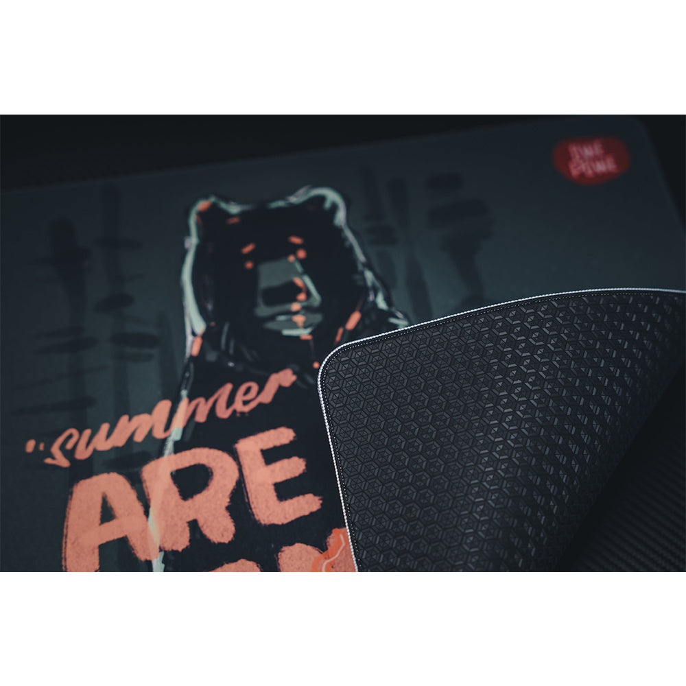 Owepowe Beasts Series Gaming Mousepad Summer Camp Bear