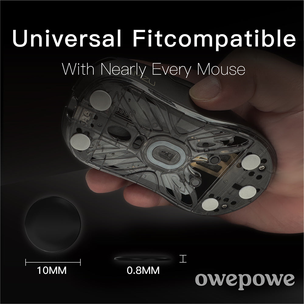 Owepowe Eagle Mouse Skates Control Dots Black Large 32個入り