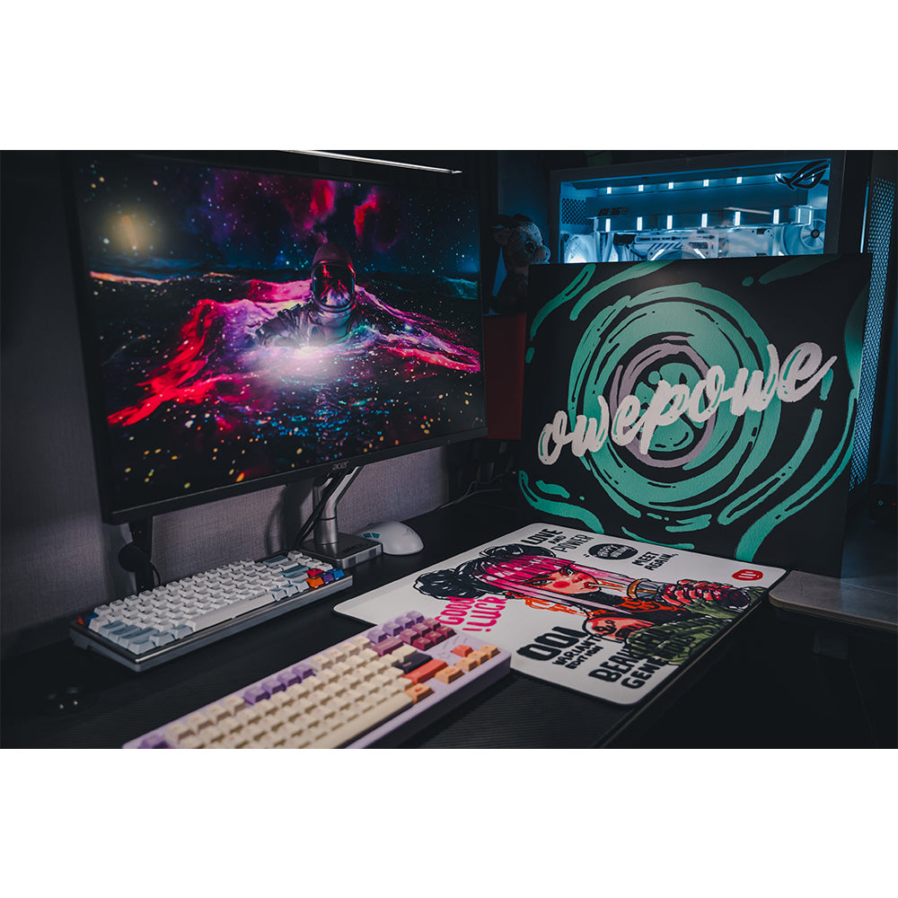 Owepowe WGR series Gaming Mousepad Milktea