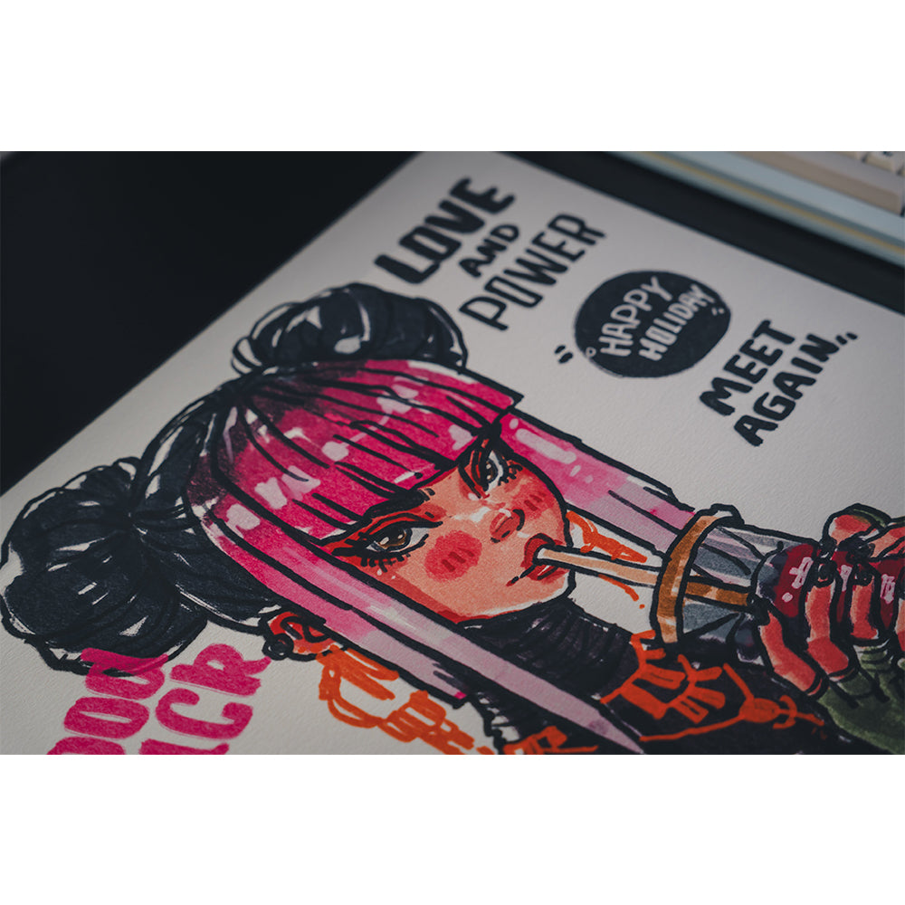 Owepowe WGR series Gaming Mousepad Milktea