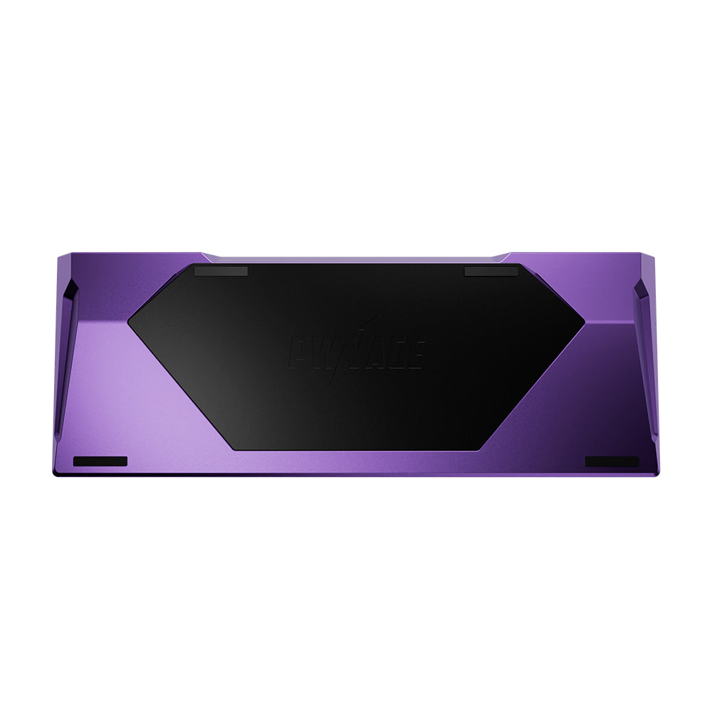 Pwnage Zenblade 65 V2 CNC Mechanical Keyboard PBT keycaps Purple Black Gateron Jade Pro Swtich