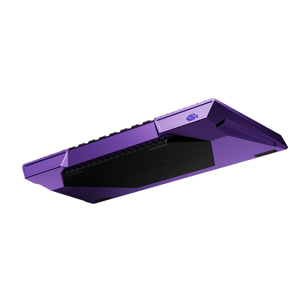 Pwnage Zenblade 65 V2 CNC Mechanical Keyboard PBT keycaps Purple Black Gateron Jade Pro Swtich