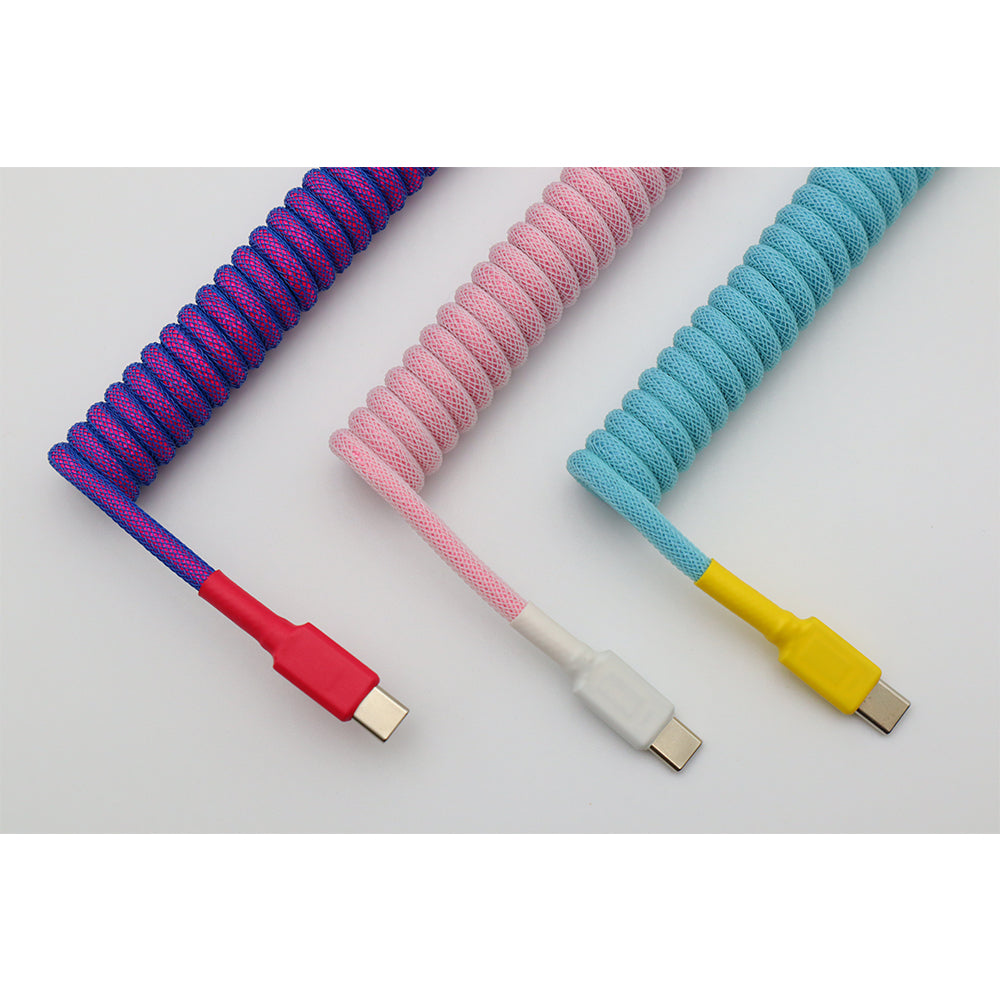 SwiftCables Artisan Custom Cable Baby Blue