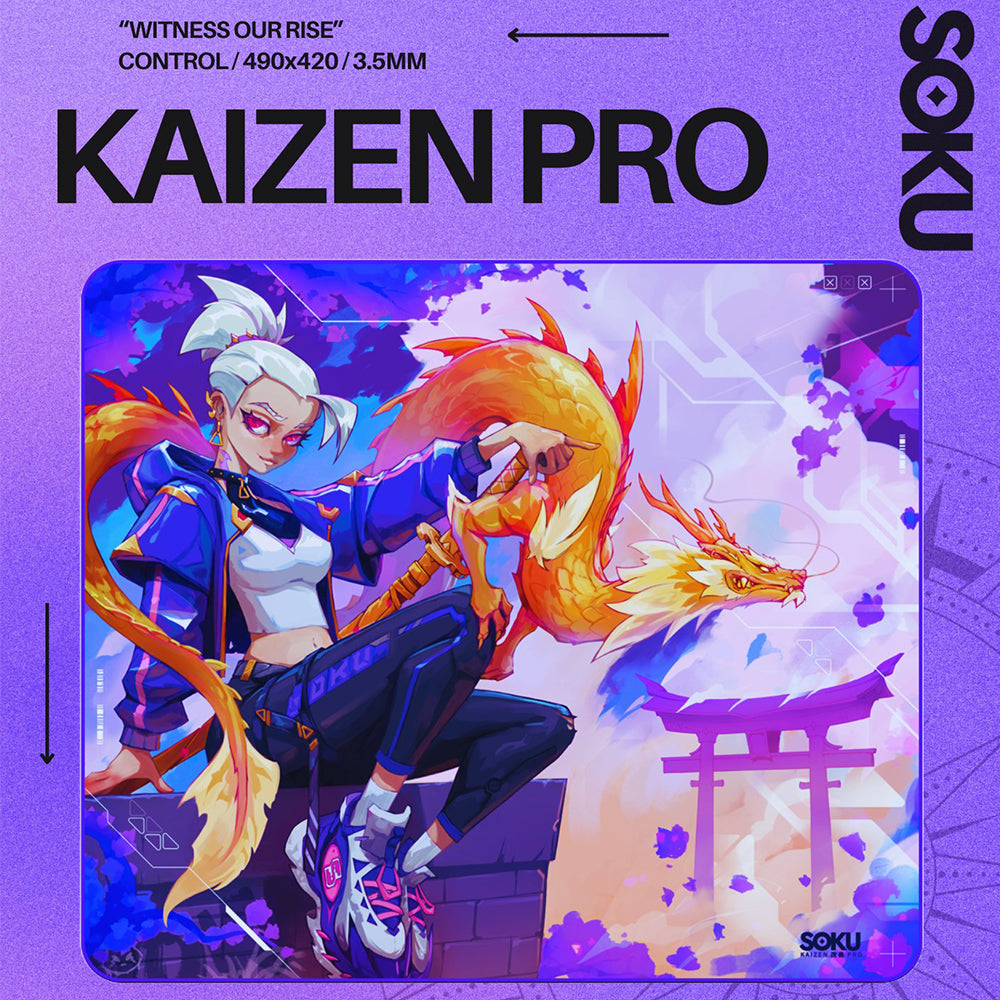 SOKU Kaizen Pro Mousepad Limited Edition【他商品との同梱不可】