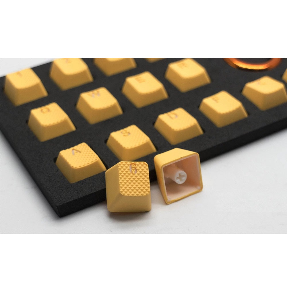Tai-Hao Rubber Gaming Backlit Keycaps-18 keys/8 keys Neon Orange
