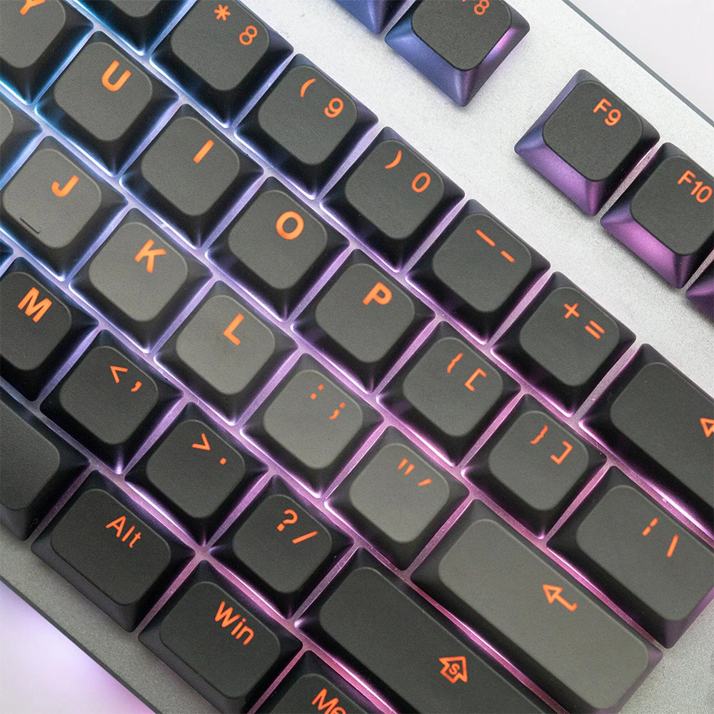 Tai-Hao BOBO Profile Backlit PBT Doubleshot Keycap Set Smoky Dawn