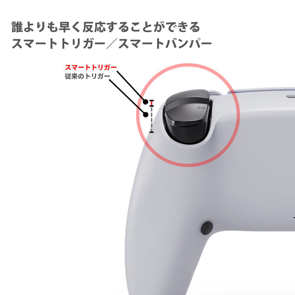 Void Gaming FPS推奨カスタムコントローラー Voidボタンタイプ For PS5 | PC  ホワイト