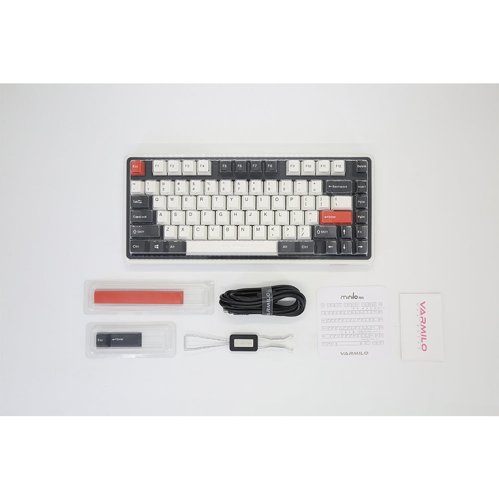 Varmilo 81 Minilo Retro ANSI Hot-Swap Mechanical Keyboard