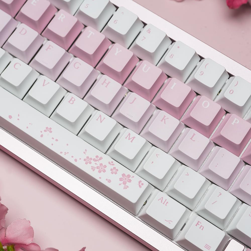 Varmilo Muse 65 Magnet Switch Wired Hot-Swap RGB 67 Keys Metal Gaming Mechanical Keyboard Sakura