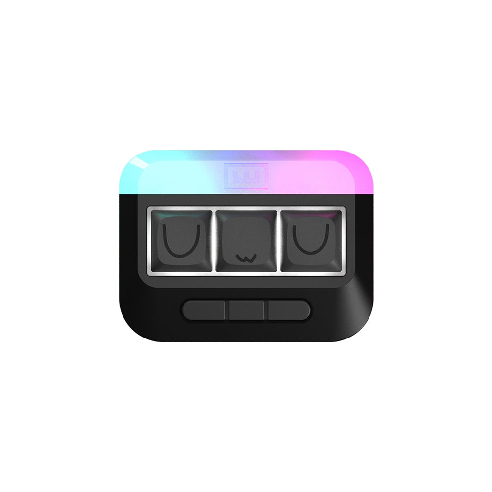 Wooting UwU Macropad RGB Stealth Tikken Light
