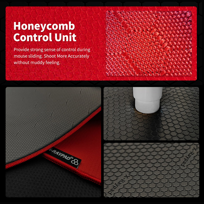 X-raypad Unique Heavy Bee eSports Mousepad Black (CONTROL VERSION)