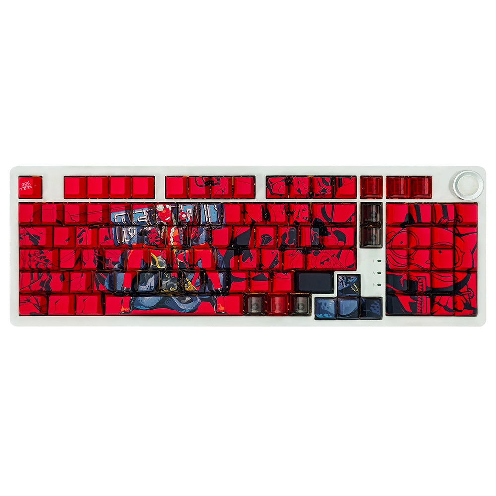 X-raypad x TERU Keycaps RedTail