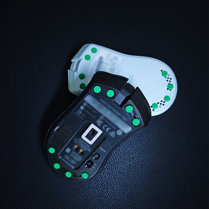 X-raypad Jade Air PTFE Universal Dot Mouse Skates 40個入り