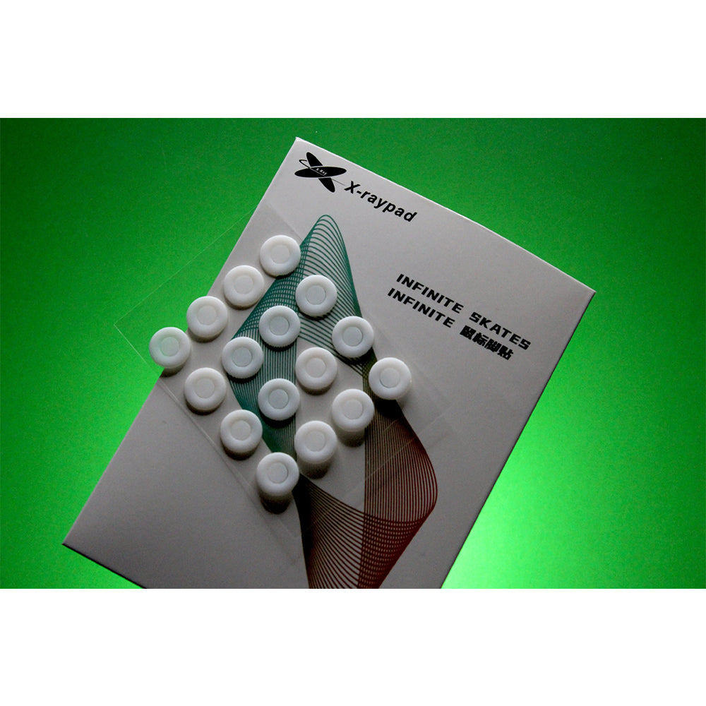 X-raypad Jade Speed Mouse Skates Universal 0.8mm PTFE Donuts 32個入り