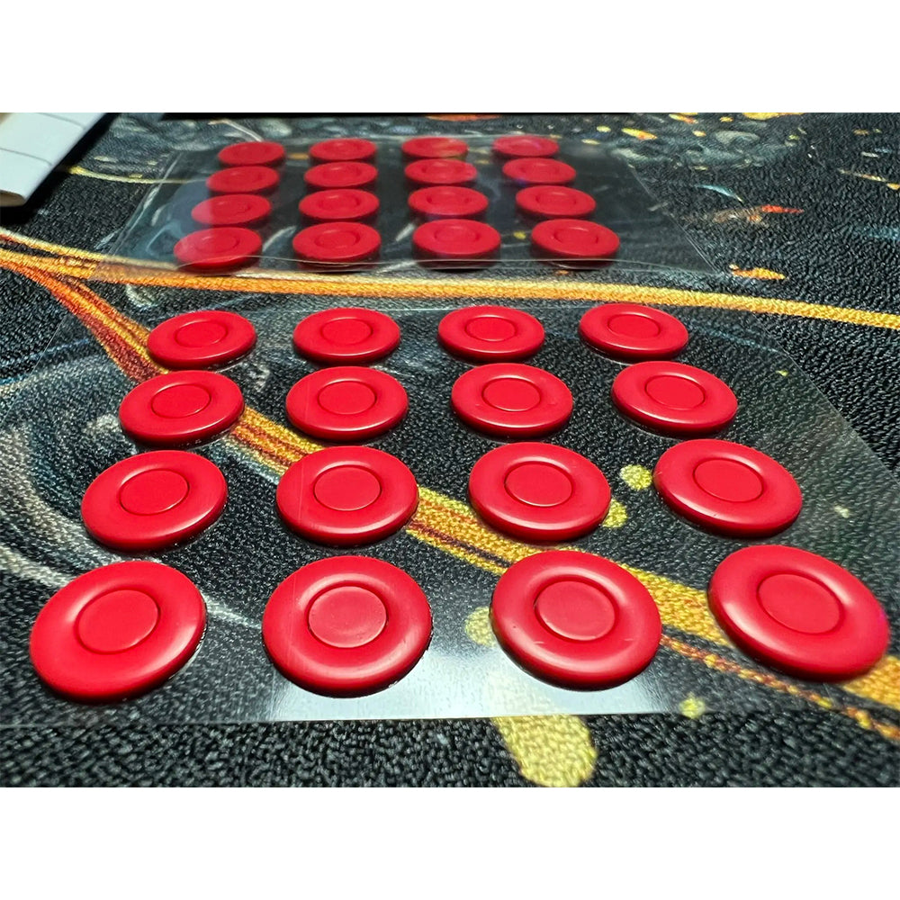 X-raypad Obsidian Control Mouse Skates Universal 0.8mm PTFE Donuts 32個入り